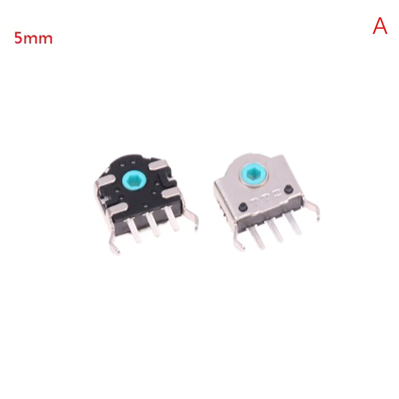 TTC Mouse Scroll Wheel Encoder 5–13mm Green Core | 2-Pack Mouse Encoder Peaceful Pleasures Health and Wellness 5mm