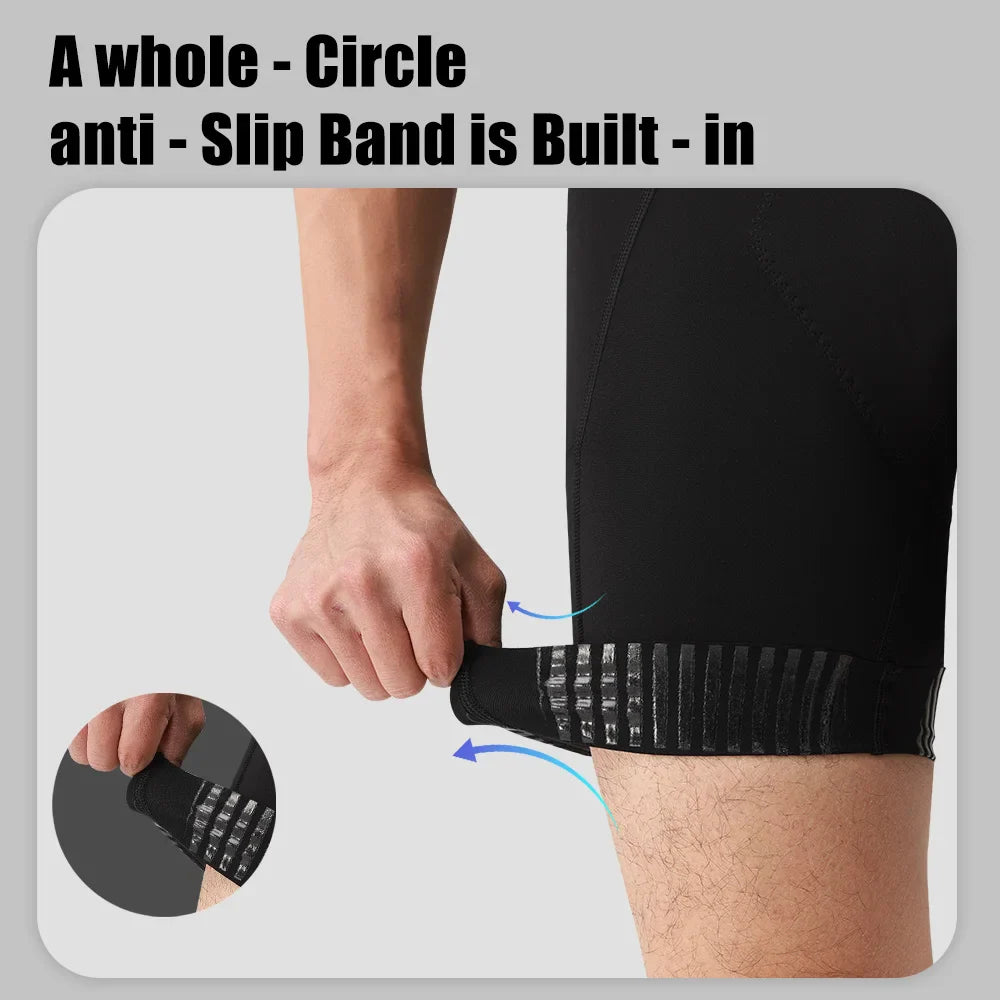 X-TIGER Men's Cycling Bib Shorts | 120-Density Cushion MTB Road