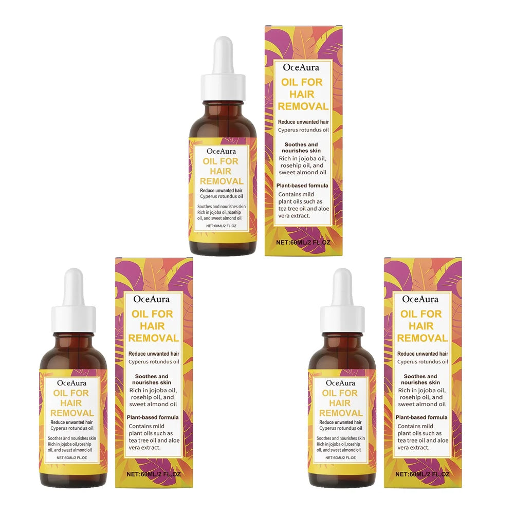 OceAura 60ml Cyperus Rotundus Hair Inhibitor Moisturizing Serum