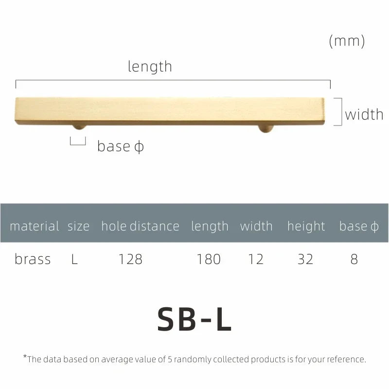 Brass Cabinet Pulls & Knobs – Modern Square Drawer Handles