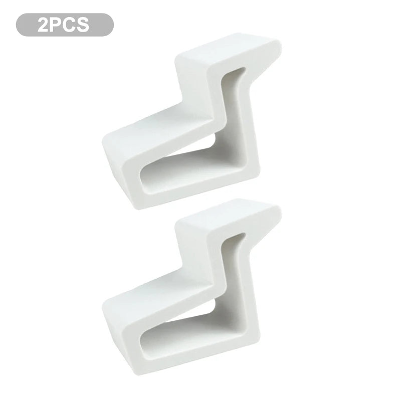 Window Stoppers Sliding Door Track Clips No-Drill | 1/2/4 Pack