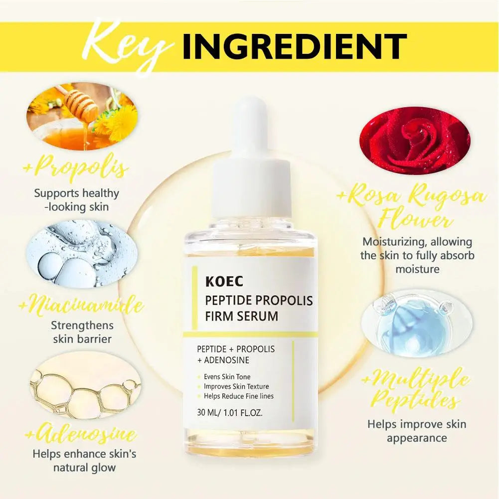 Peptide Propolis Cica Firming Face Serum 30ml – Deep Hydration