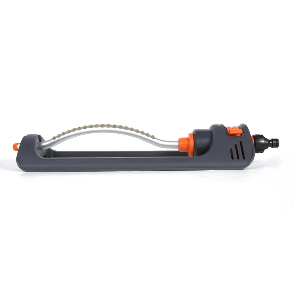 Oscillating Garden Sprinkler – 19-Nozzle Aluminum Swing Sprinkler Peaceful Pleasures Health and Wellness