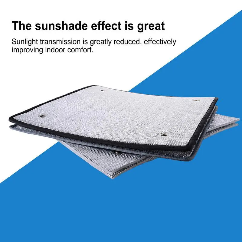 Aluminum Foil Window Insulation Film | Anti-UV Sun Shade