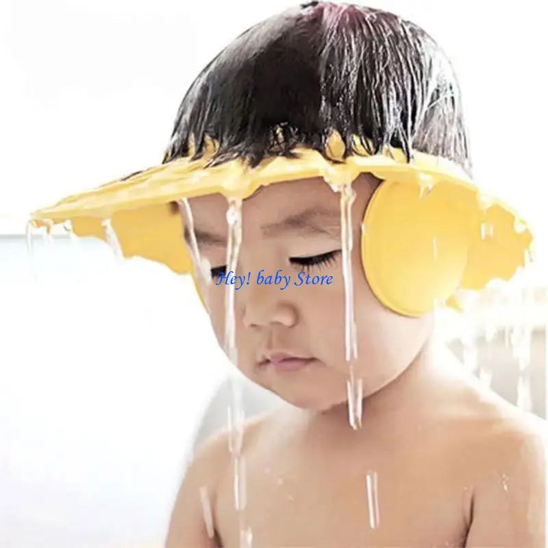 Adjustable Baby Shower Cap Shampoo Visor | Ages 0–6 Years Baby Bath Visor Peaceful Pleasures Health and Wellness