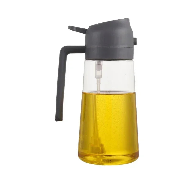 500ml Oil Spray Bottle for Kitchen, Air Fryer, BBQ & Camping