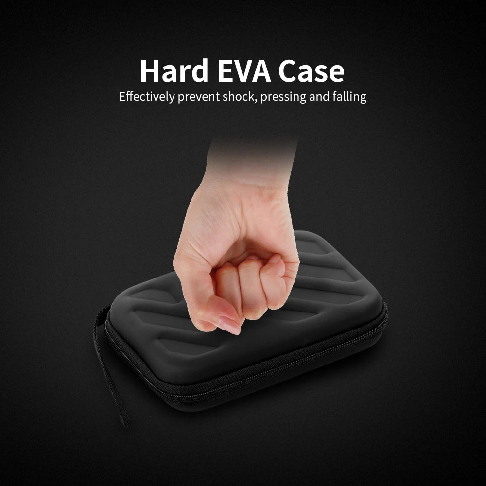 Shockproof EVA 2.5" Hard Drive Case with Mesh Pocket