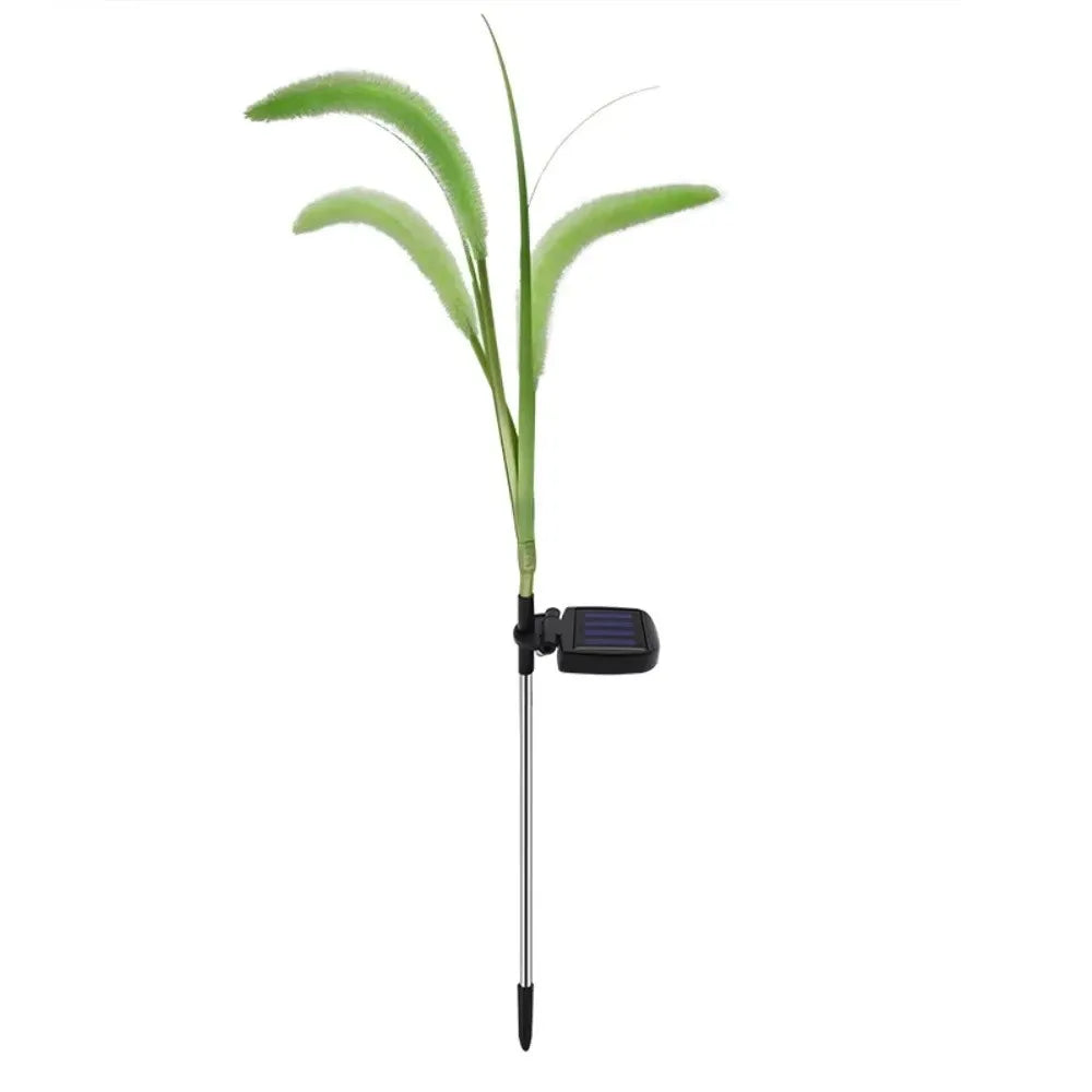 Solar Dog Tail Grass LED Lawn Lamp | Outdoor Garden Décor