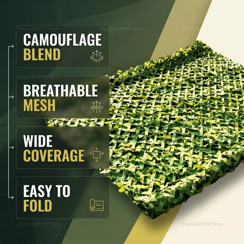 Cover, Conceal or Decorate with This 150x200cm Tactical Woodland Camo Net – Ideal for Hunting, Camping, Sun Shade & Photograph Peaceful Pleasures Health and Wellness