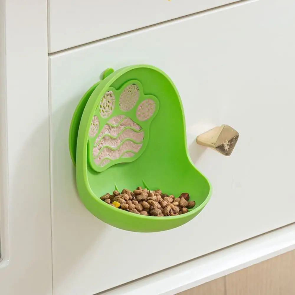 Silicone Suction Cup Cat Bowl | Non-Slip Slow Feeder Pet Dish