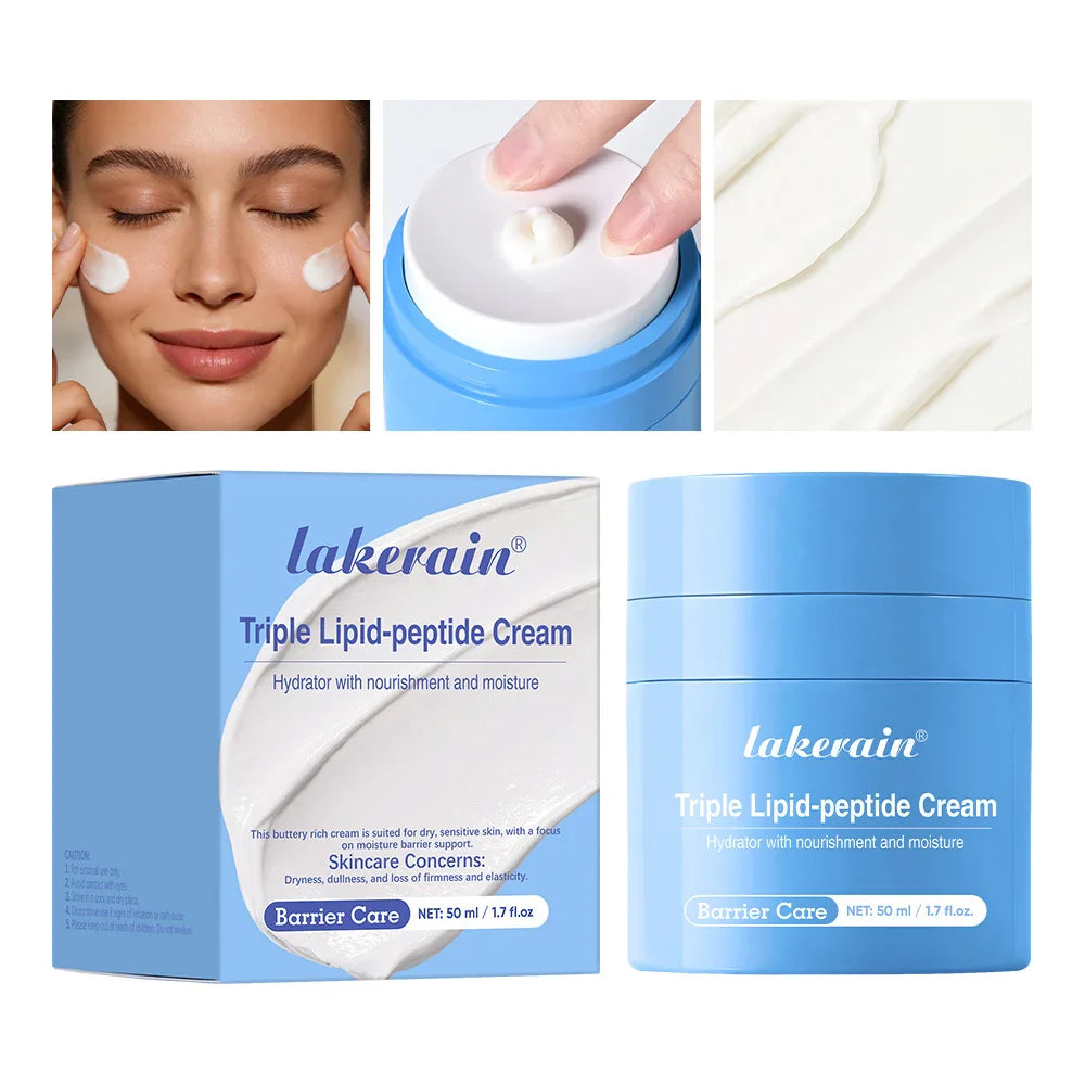 Triple Lipid Peptide Cream – Hydrating Moisturizer for All Skin