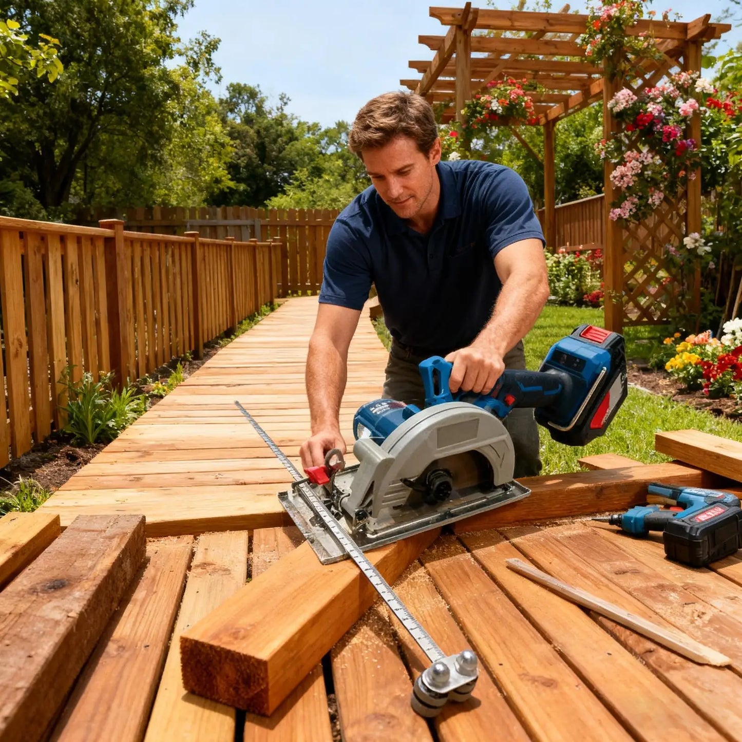Heavy-Duty Circular Saw Cutting Guide | Stainless Steel Ruler