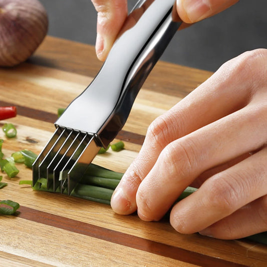 Stainless Steel Green Onion Slicer & Vegetable Shredder Tool Vegetable Slicer Tool Oasis Select