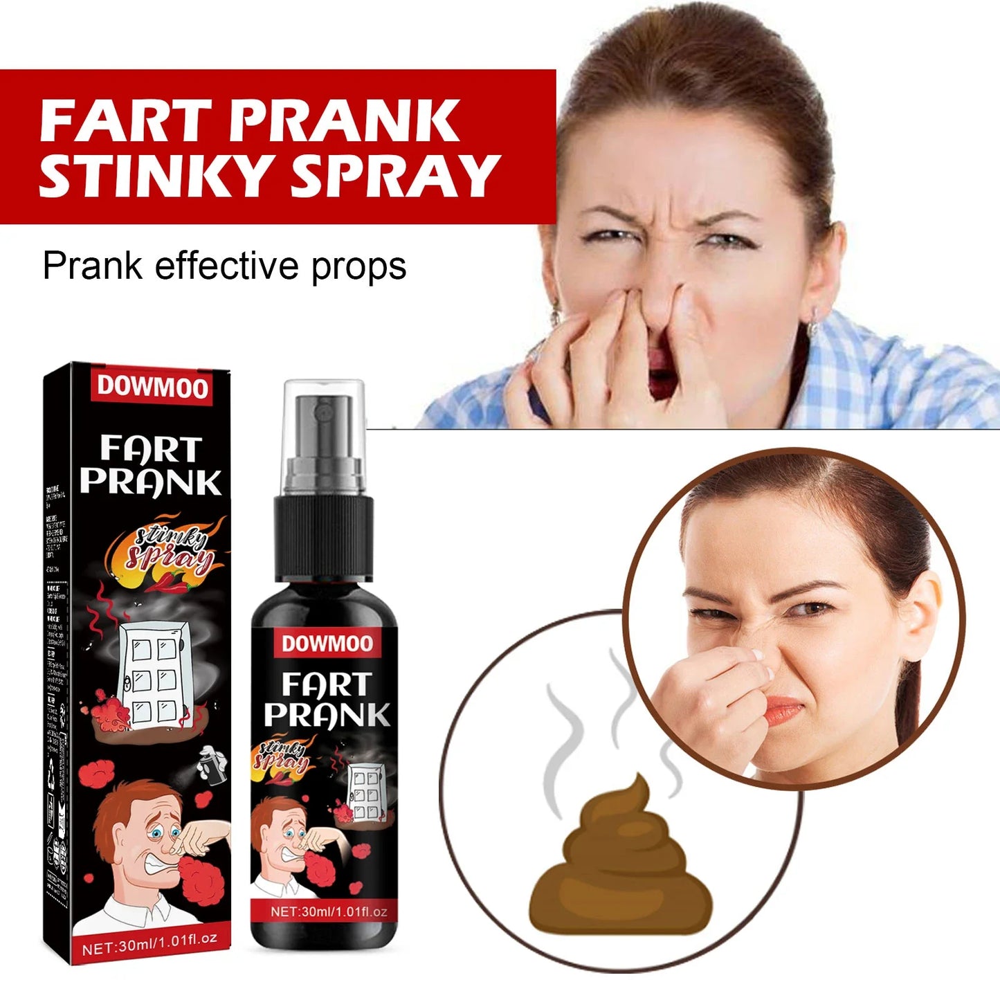 Stinky Prank Spray – Fart Smell Gag Gift for Pranks