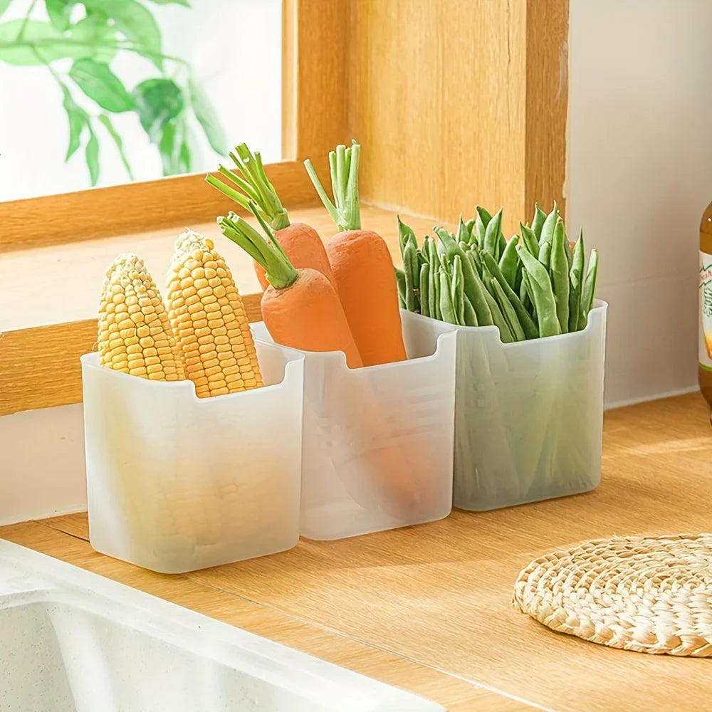 5-Piece Fridge Side Door Organizer Storage Bins | Kitchen