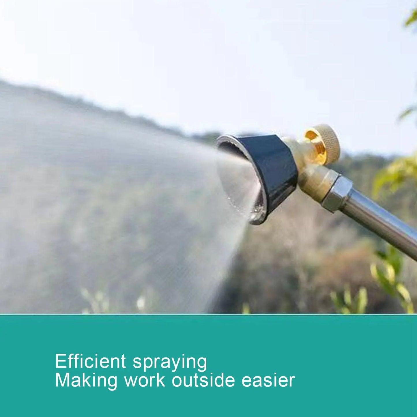 1PCS Brass/Alloy Nozzle Agricultural Atomization Adjustable Nozzle Black Whirlwind Agricultural sprinkler Head Garden Tool Peaceful Pleasures Health and Wellness