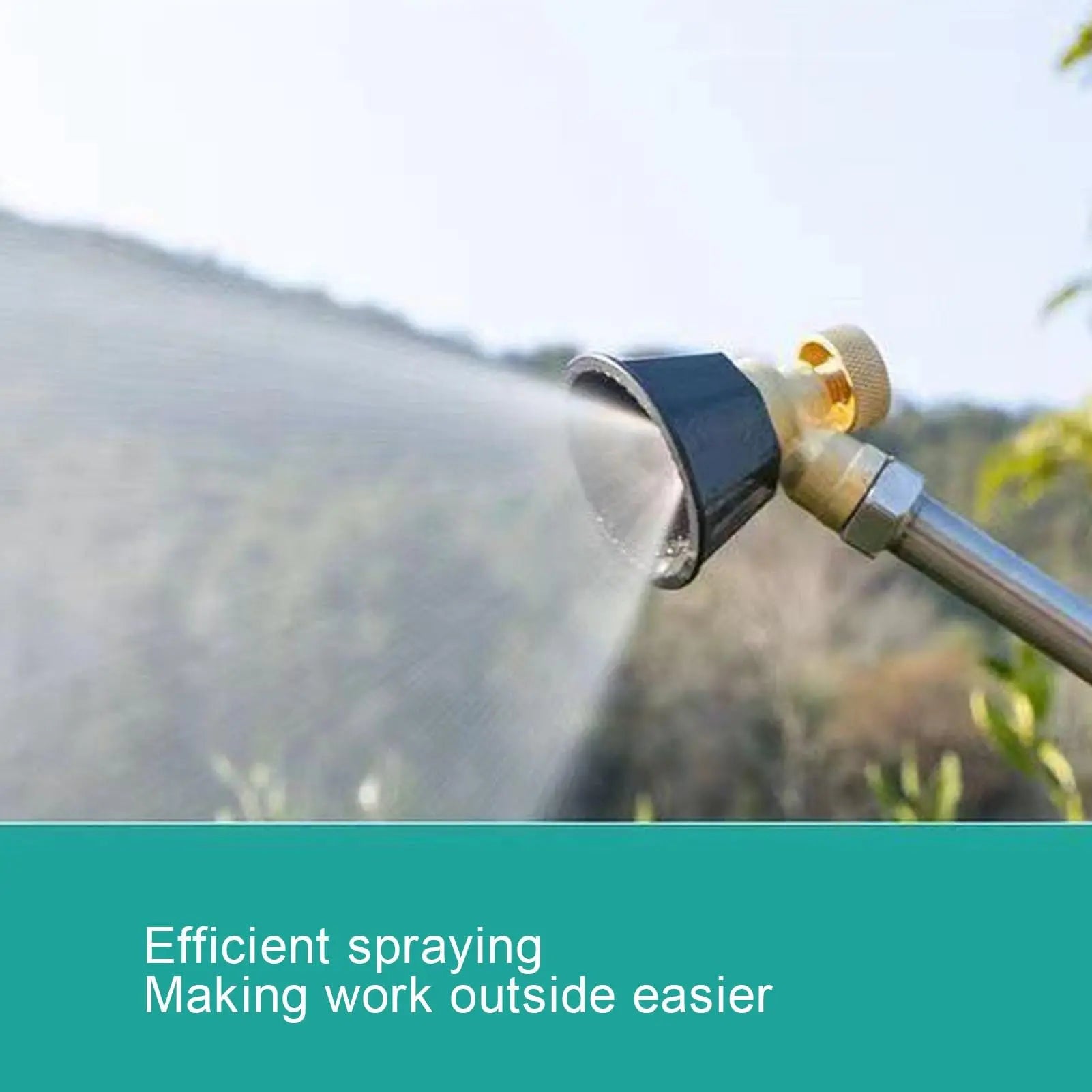 1PCS Brass/Alloy Nozzle Agricultural Atomization Adjustable Nozzle Black Whirlwind Agricultural sprinkler Head Garden Tool Peaceful Pleasures Health and Wellness