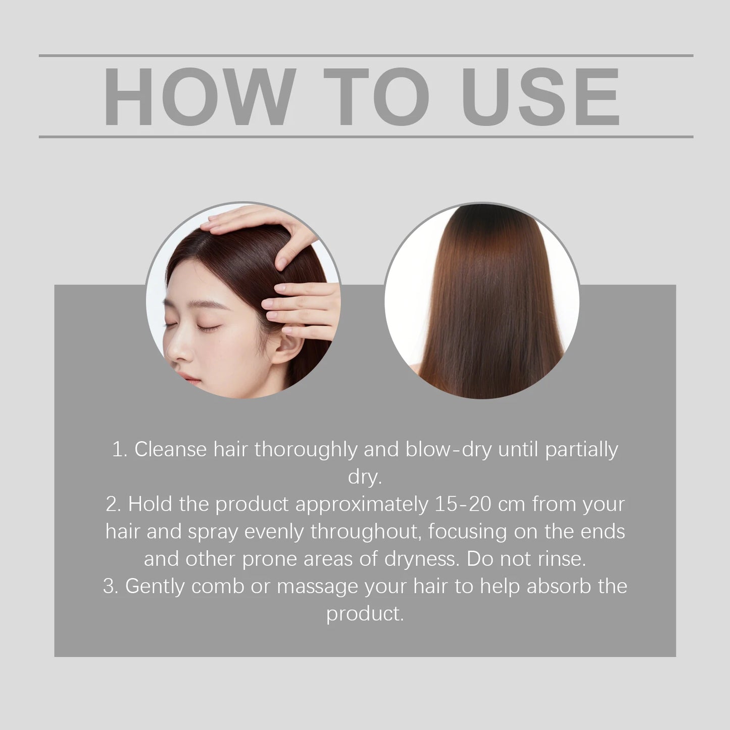 Castor Oil Hair Loss Treatment Oil – Nourish & Silky 60ml