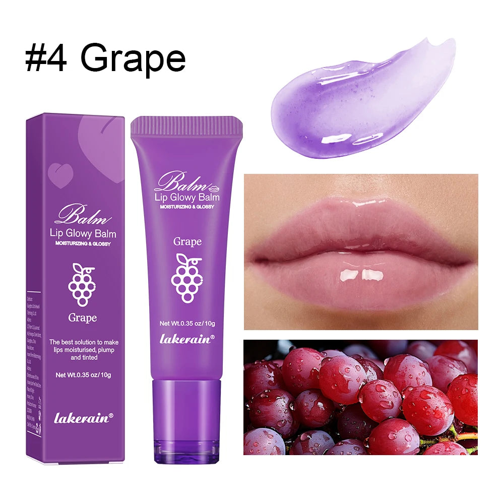 Lip Glowy Balm Sheer Tinted Lip Moisturizer with Shea Butter for Hydrating Shine & Soft Lips nourish Lip oil Lips care LANEIGE Peaceful Pleasures Health and Wellness 4Grape