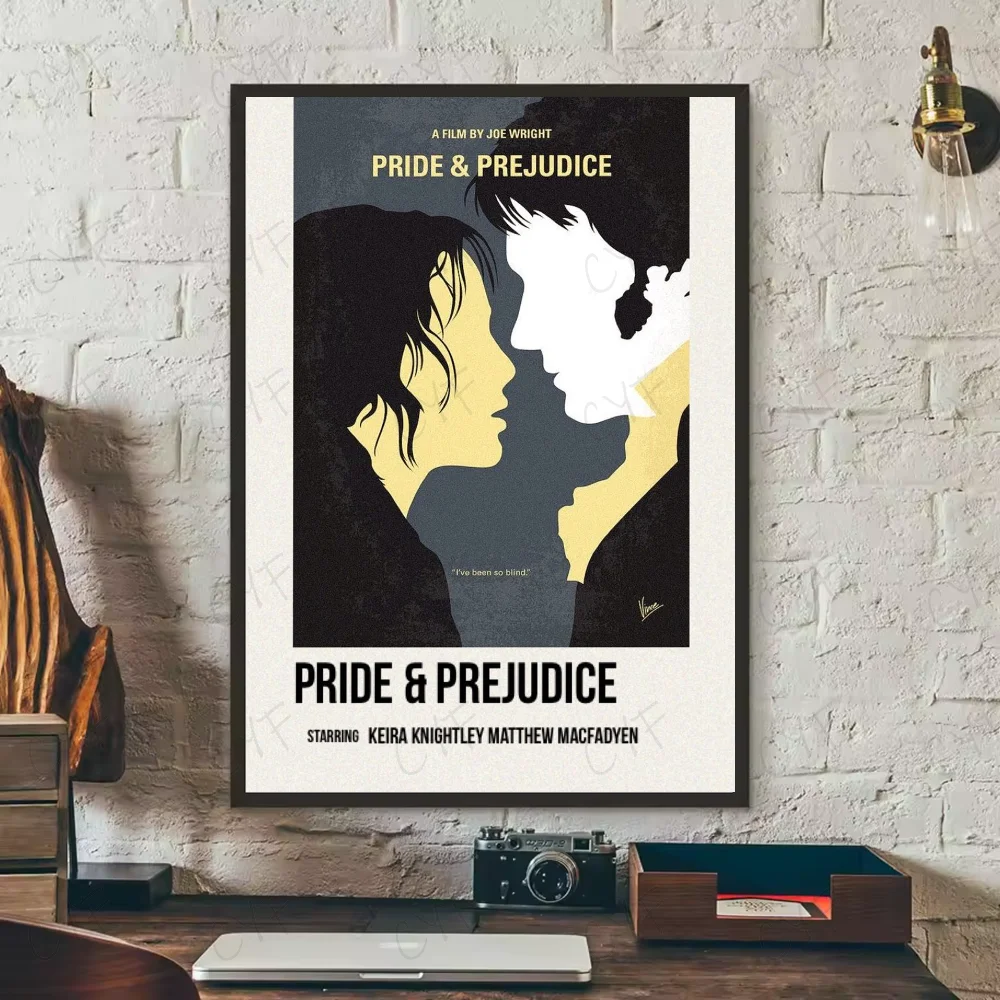 Pride & Prejudice HD Wall Poster – Waterproof PVC Art Print Wall Art Poster Peaceful Pleasures Health and Wellness z12 21X30cmNoframe