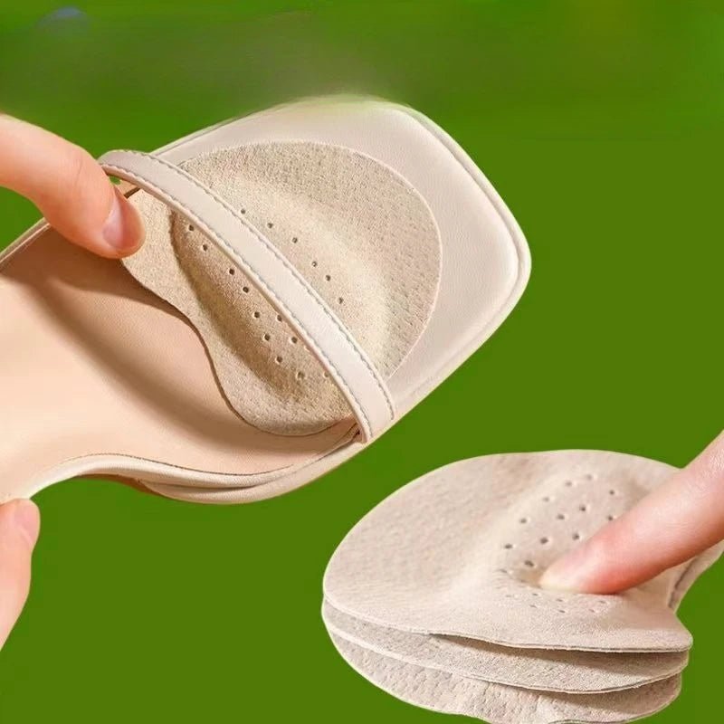 Anti-Slip Sweat-Absorbent Forefoot Pads for Heels & Sandals