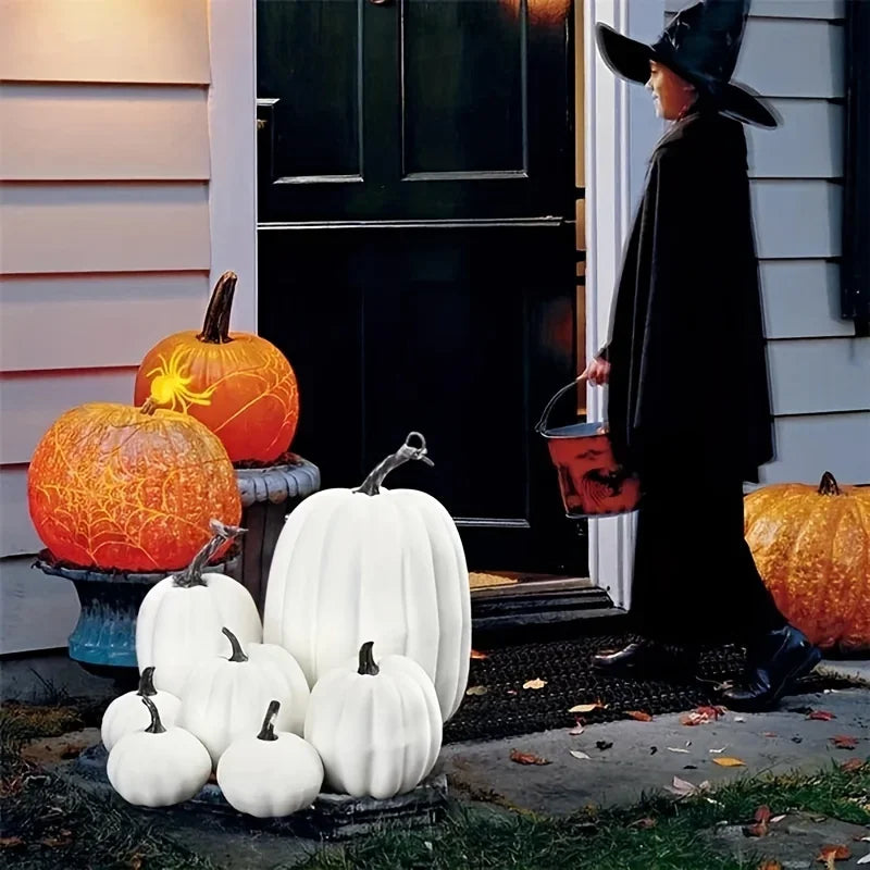 Halloween Artificial Foam Pumpkin Decoration Set | Garden & Party