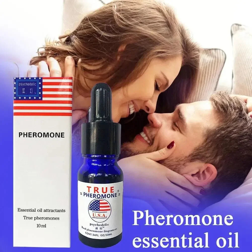 Men's Pheromone Perfume Attract Women Long-Lasting Sexy Flirting Dating Scent Body Pheromone Oil Boost Confidence Peaceful Pleasures Health and Wellness