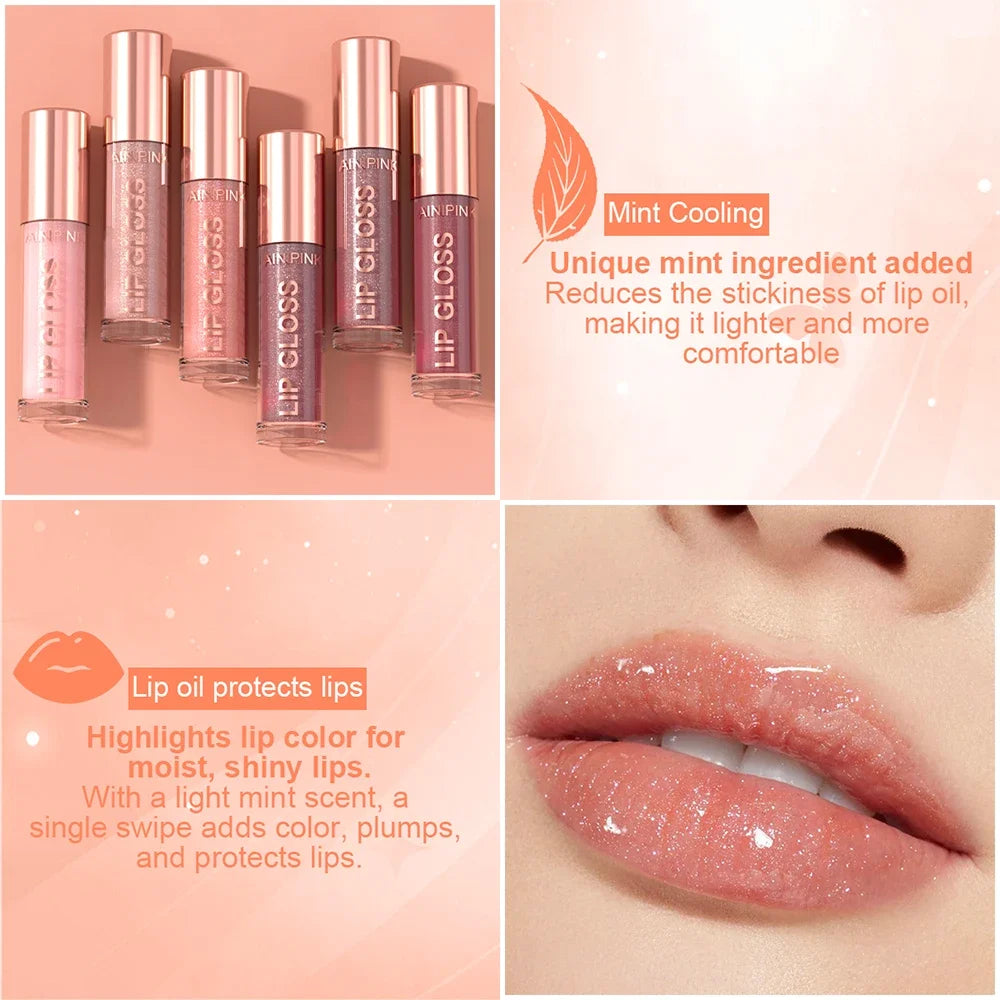 Glitter Lip Gloss – Waterproof, Moisturizing & Long-Lasting
