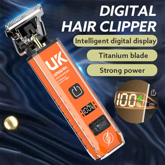 Automatic Hair Clipper Electric Shaver Rechargeable Trimming Machine For Beard Head Barber Cutting Grooming Kit Men Women Travel Peaceful Pleasures Health and Wellness
