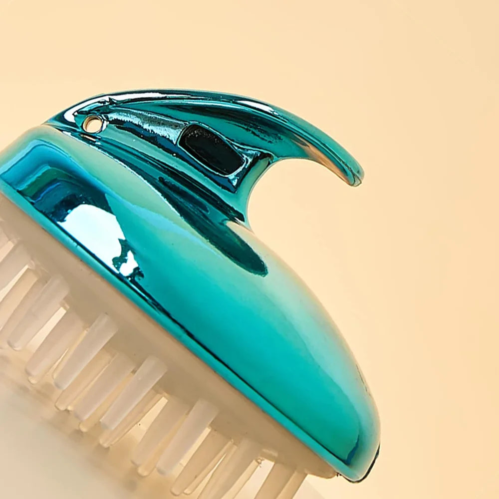 Blue Whale Scalp Massager Shampoo Brush | Silicone Bristles