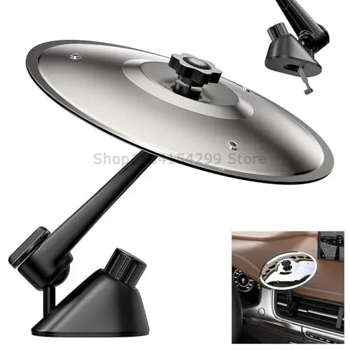 Mini Cymbal Car Vent Decoration | Music-Themed Interior Accessory Car Vent Decoration Oasis Select 1PCS Silver