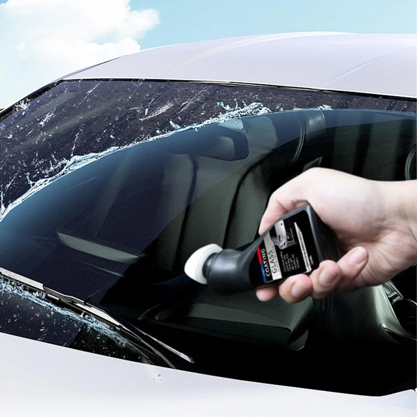100ml Windshield Hydrophobic & Anti-Fog Spray Long-Lasting Clear Vision Coating, Water Repellent For Car Windows, Mirror & Glass Peaceful Pleasures Health and Wellness