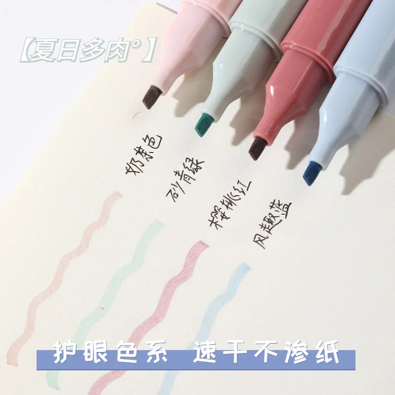 Bview Art Marker Pen Student Highlighter Handbook Capacity