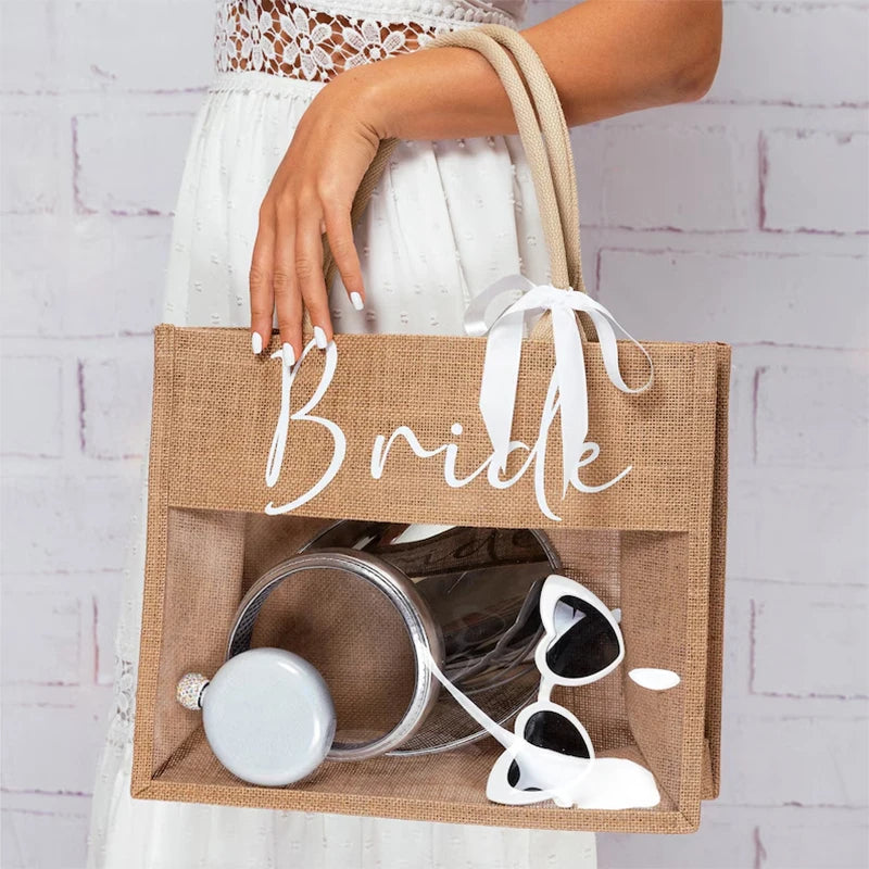 Bridal Beach Tote Bag | Bachelorette Bridesmaid Gift Bridal Tote Bag Peaceful Pleasures Health and Wellness