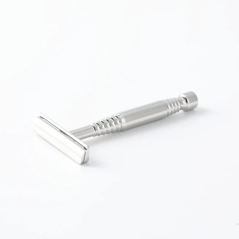 2026 YAQI Romulus Mens Safety Razor Single-Edged AC Blade Polished 316 Stainless Steel for Shaving Peaceful Pleasures Health and Wellness