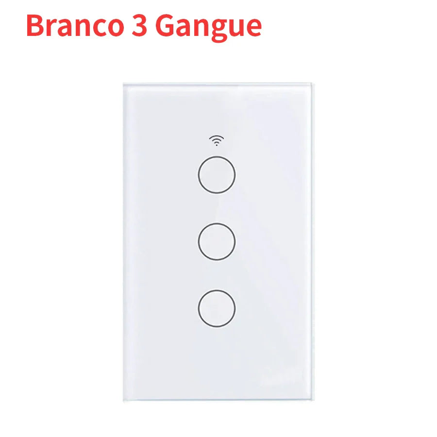Tuya WiFi Smart Wall Switch 1/2/3 Gang No Neutral | Alexa