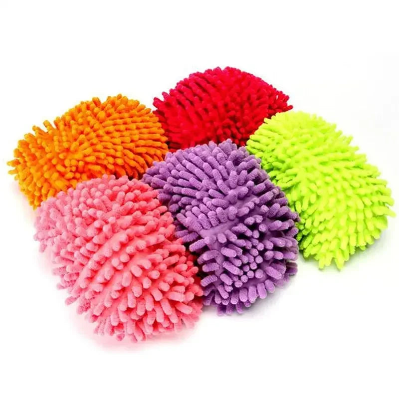 Chenille Microfiber Floor Mop Cleaning Slippers – 1 Pair