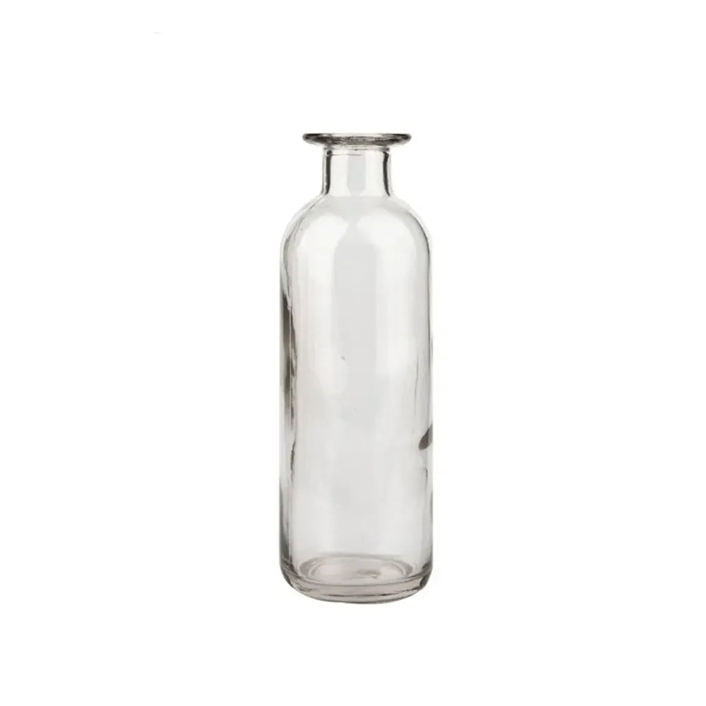 Transparent Glass Flower Vase | Modern Hydroponic Table Decor