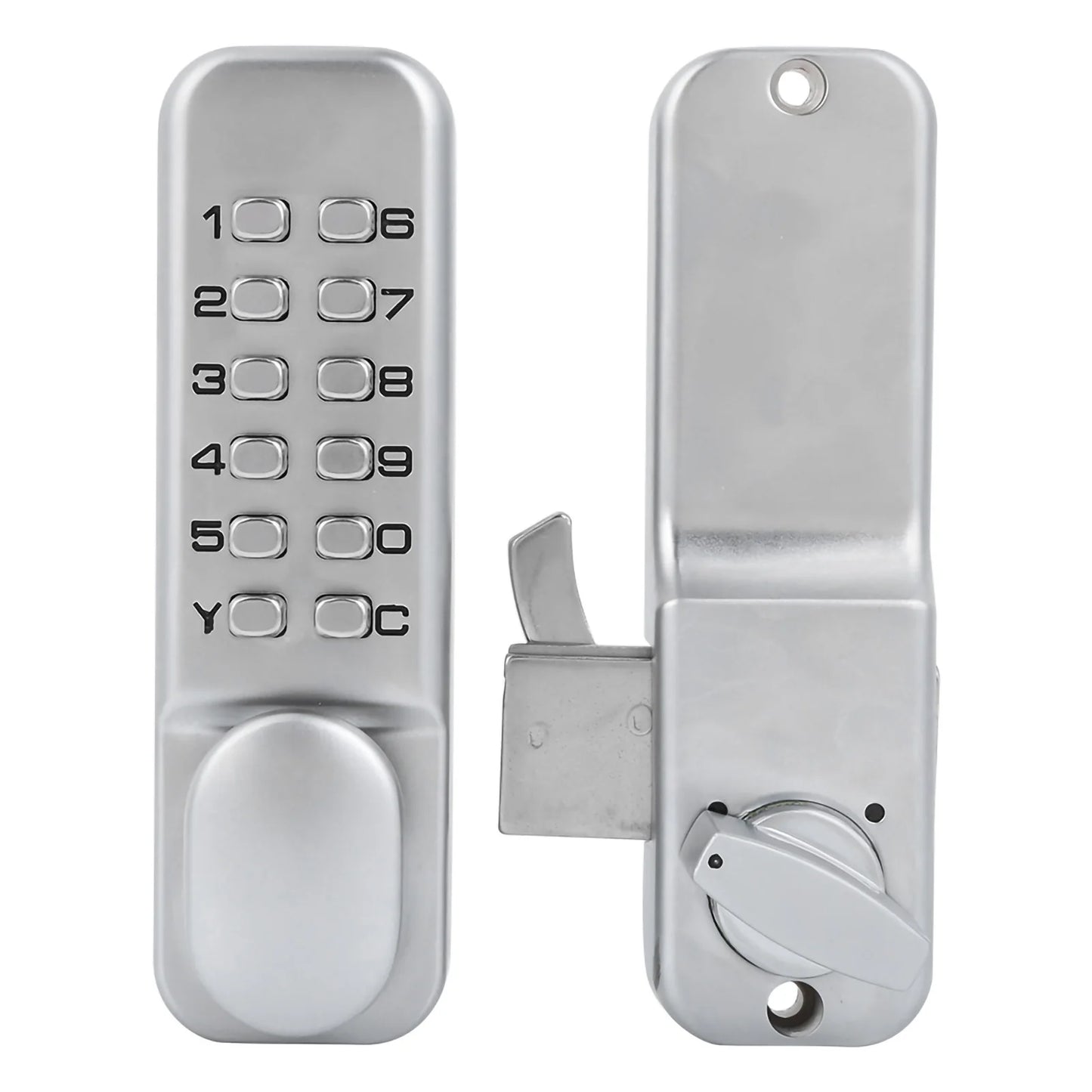 Mechanical Combination Lock for Sliding Doors | 1–11 Digit Keyless