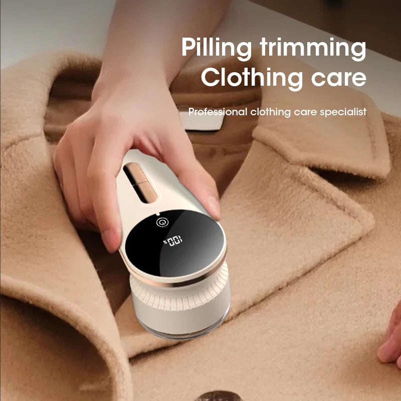 Lint Remover For Clothes USB Electric Rechargeable Hairball Trimmer Fuzz Shaver Sweater Reels Removal Device Peaceful Pleasures Health and Wellness