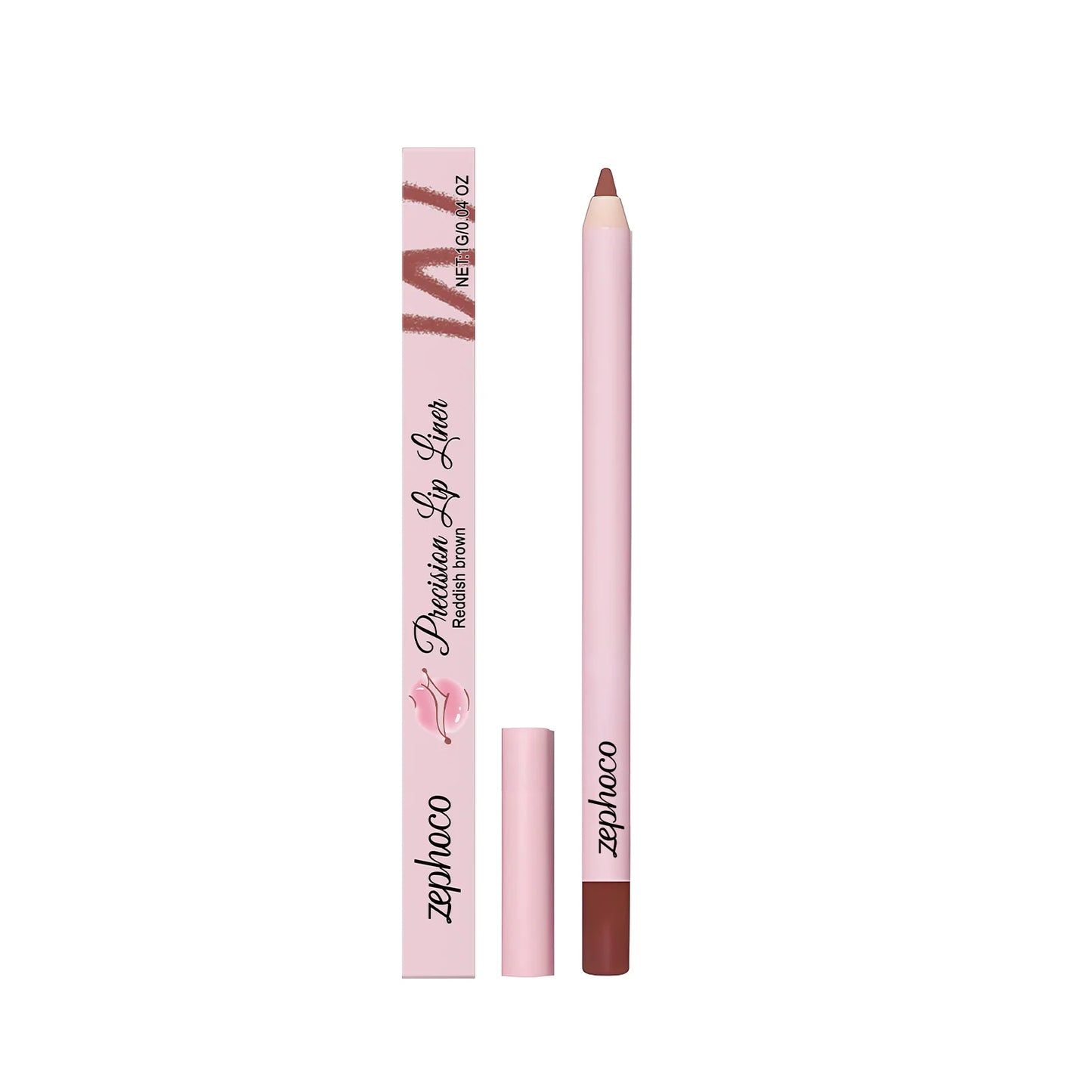 Zephoco Waterproof High Pigment Lip Liner Pencil | Long-Lasting