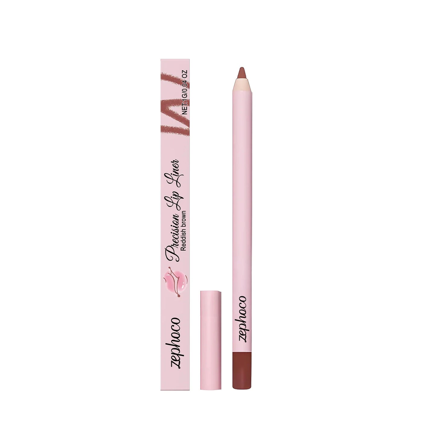 Zephoco Waterproof High Pigment Lip Liner Pencil – Long-Lasting