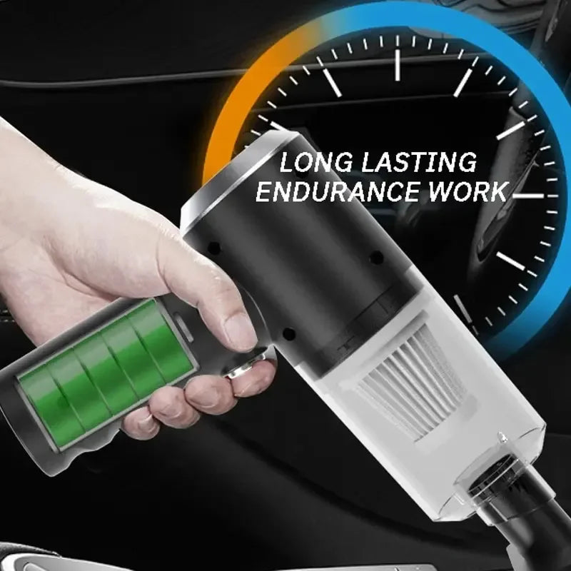 USB Rechargeable Cordless Vacuum – Car & Home | 5500Pa