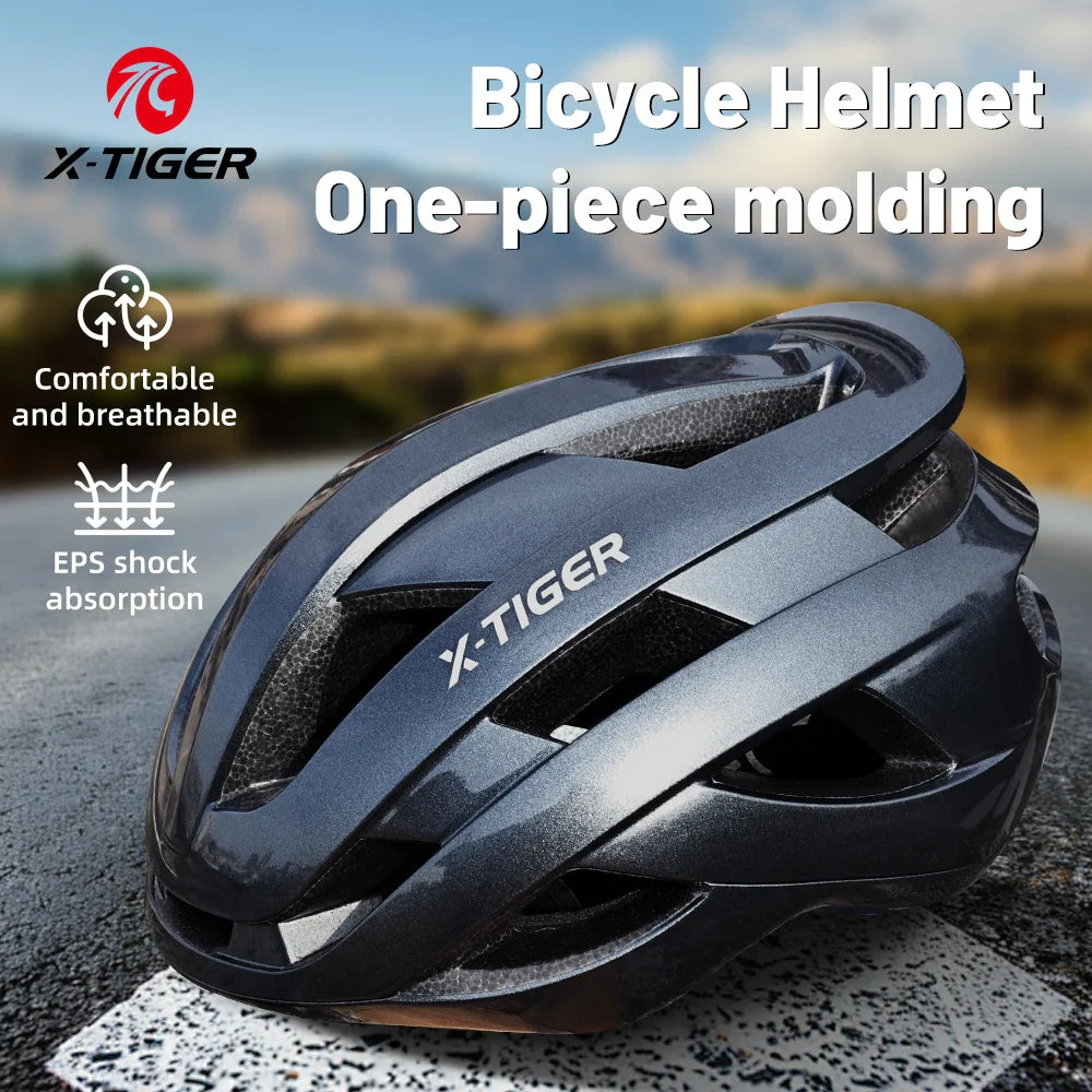 X-TIGER Ultralight MTB Road Bike Helmet | Adult Cycling Safety
