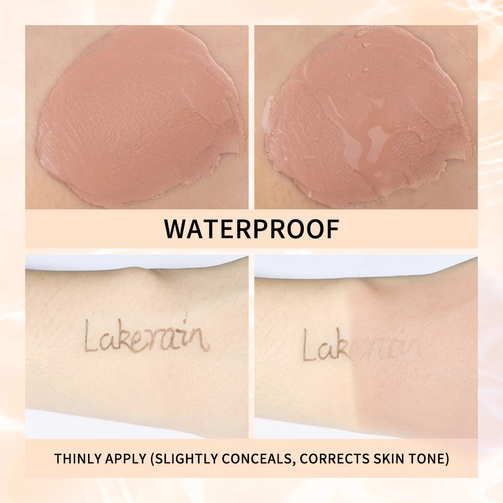 Waterproof Color Changing Liquid Foundation Centella Korean High Coverage Foundation Cream For Face Base Makeup Peaceful Pleasures Health and Wellness