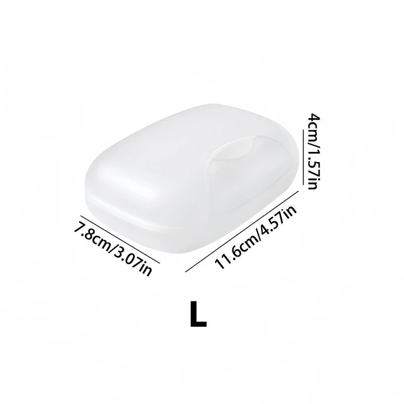 Portable Travel Soap Box – Waterproof Plastic Case with Lid