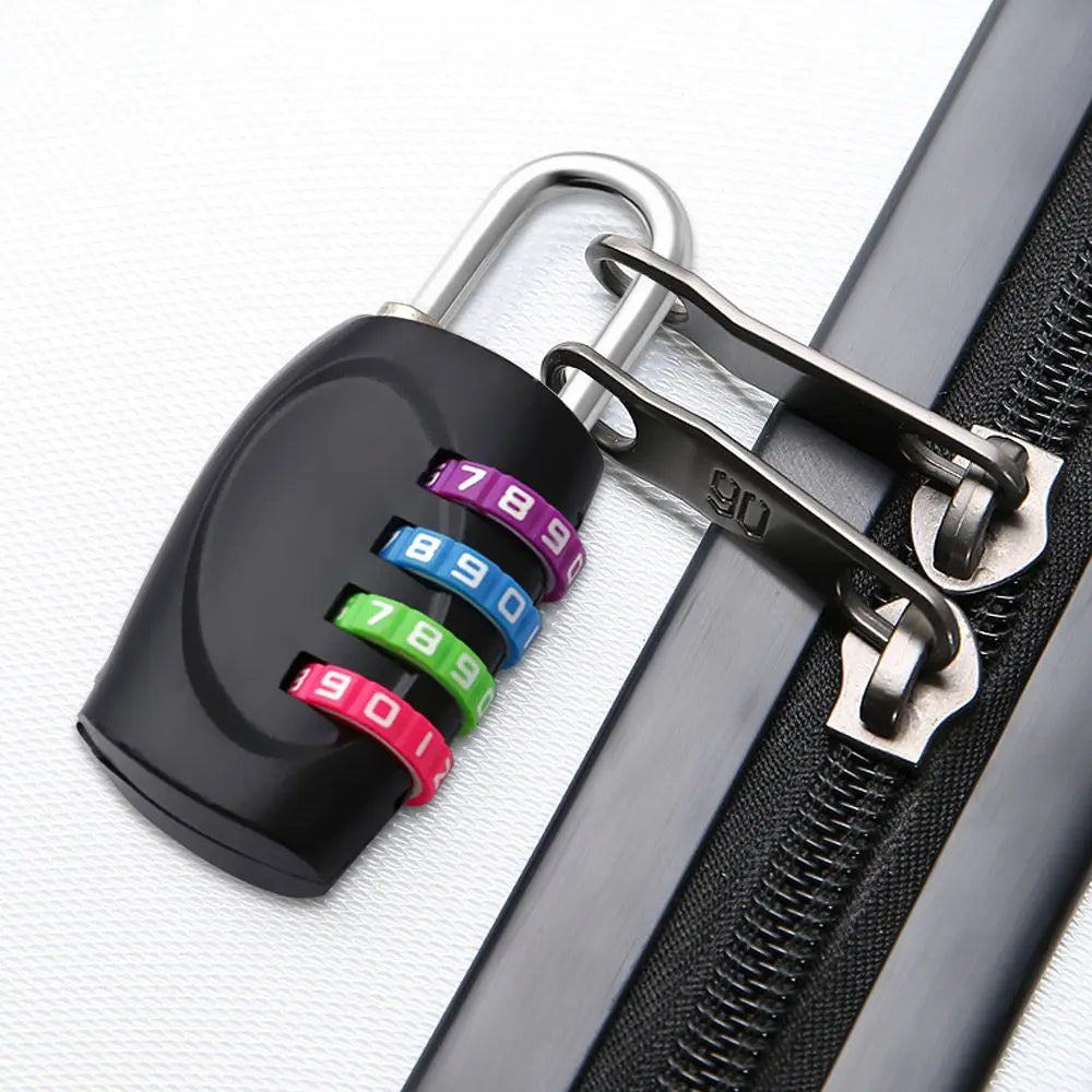 4-Digit Combination Padlock | Anti-Saw Zinc Alloy Security Lock