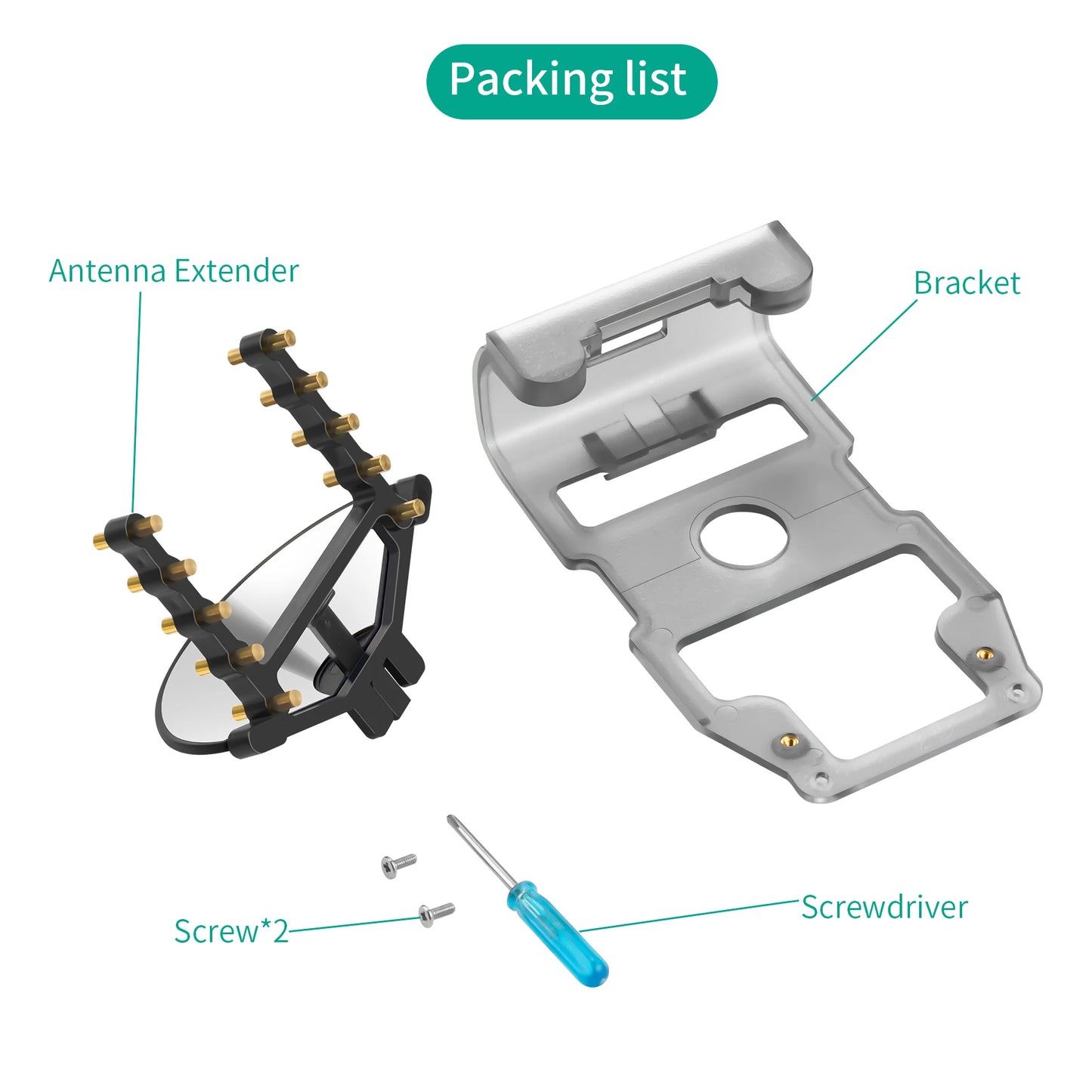 For DJI RC Remote Control Signal Booster For DJI MINI 3/MINI 3 Pro With Screen Remote Control Signal Booster Antenna Accessory Peaceful Pleasures Health and Wellness