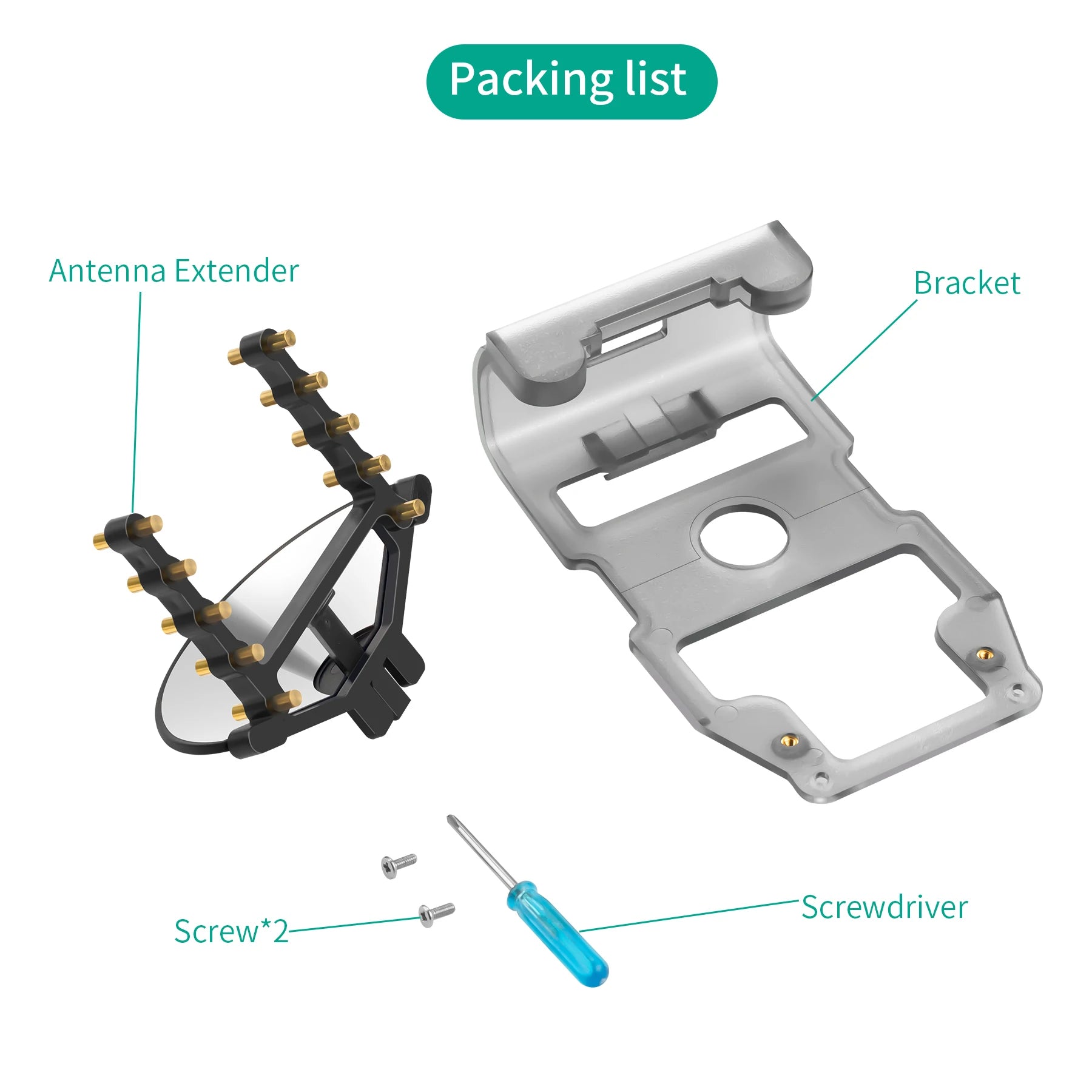 For DJI RC Remote Control Signal Booster For DJI MINI 3/MINI 3 Pro With Screen Remote Control Signal Booster Antenna Accessory Peaceful Pleasures Health and Wellness