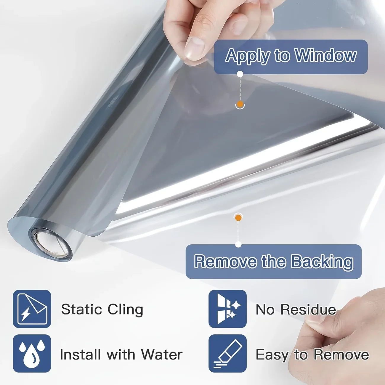 One-Way Privacy Window Film – Heat & UV Block | Home & Office